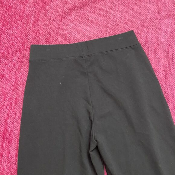 AYR Pull On Wide Leg Cropped Ankle Pants Black Size Medium - Picture 5 of 10